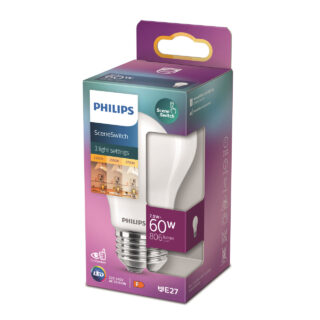 Led Lamp Wit Dimbaar E27 6 Watt 240 Volt