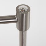 Moderne leeslamp | verstelbaar & dimbaar | grijs staal | LED inbouw | design verlichting - Afbeelding 10