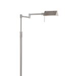 Moderne leeslamp | verstelbaar & dimbaar | grijs staal | LED inbouw | design verlichting - Afbeelding 15