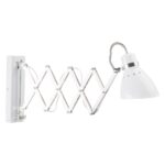 Industriële schaar wandlamp Spring wit - Afbeelding 4