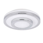 Plafonnière badkamer Masterring chroom | Ø35 cm | 2x E27 | IP44
