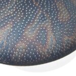 Bruine gaatjeslamp Fori | 1 lichts | bruin / zwart | Ø 53 cm | in hoogte verstelbaar tot 145 cm | modern design