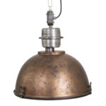 Bruine industriële fabriekslamp Bikkel