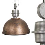 Bruine industriële fabriekslamp Bikkel