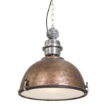 Bruine industriële fabriekslamp Bikkel