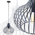 Draadlamp Design Aglio Zwart O 28 Cm 13