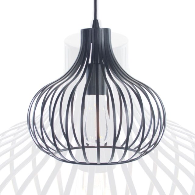 Draadlamp Design Aglio Zwart O 28 Cm 2