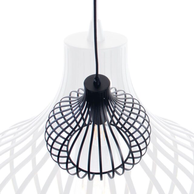 Draadlamp Design Aglio Zwart O 28 Cm 6