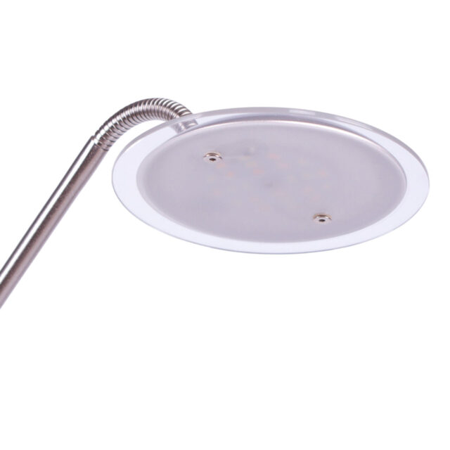 Dubbele verstelbare leeslamp | staal | met dimmers