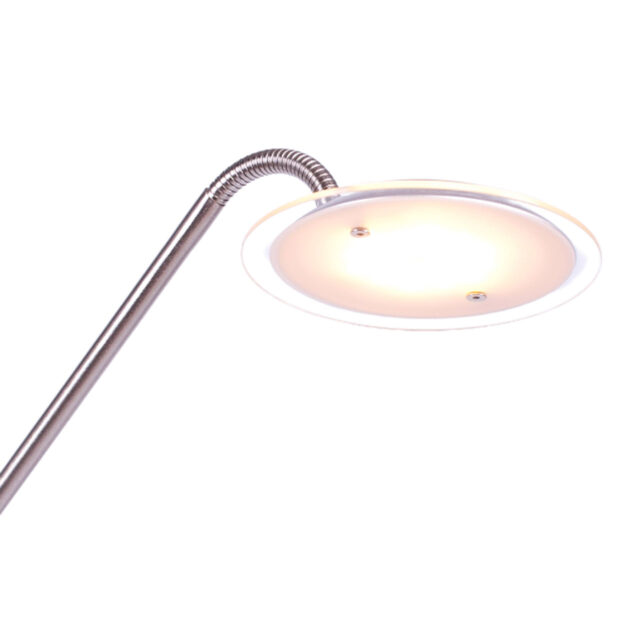 Dubbele verstelbare leeslamp | staal | met dimmers