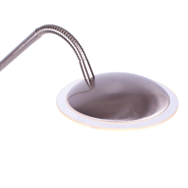 Dubbele verstelbare leeslamp | staal | met dimmers