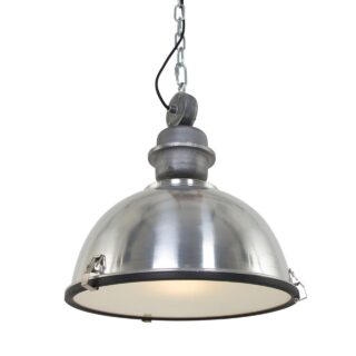 Industriële hanglamp Bikkel staal ⌀ 42cm