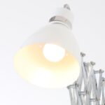 Industriële schaar wandlamp Spring wit
