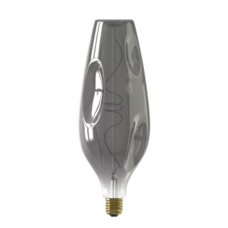 Led Lamp Smoke Grijs Dimbaar E27 1800 Kelvin 80 Lumen 240 Volt