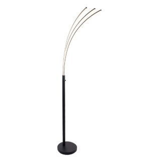 Moderne Booglamp Arch Zwart 186 Cm