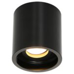 Opbouwspot Pélite zwart