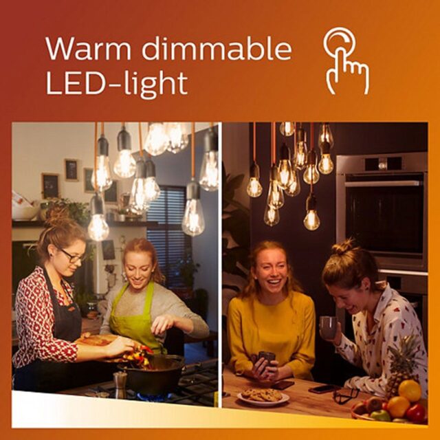 Philips dim to warm - 806 lumen - 2200 tot 2700 kelvin