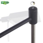 Staande leeslamp led Mini Bari mat zwart - 5 watt dimbaar