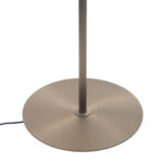 Staande Ovale Leeslamp 2 Lichts Brons Modern Design