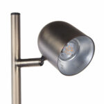 Staande Ovale Leeslamp 2 Lichts Brons Modern Design 3