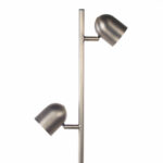 Staande Ovale Leeslamp 2 Lichts Brons Modern Design 4