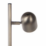 Staande Ovale Leeslamp 2 Lichts Brons Modern Design 6