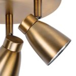 Stijlvolle 3 Lichts Bronzen Spot Mirage Gu10 5