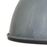 Stoere fabriekslamp Bikkel - Betonlook grijs patina