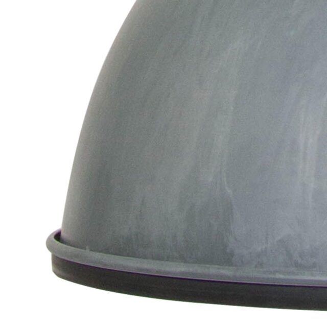 Stoere fabriekslamp Bikkel - Betonlook grijs patina