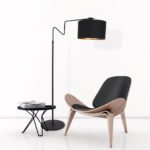 Trendy staande lamp Anne Linstrøm zwart