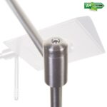 Vloerlamp LED New Bari staal - 10 watt