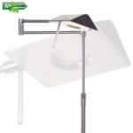 Vloerlamp LED New Bari staal - 10 watt