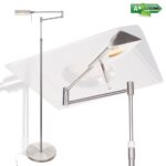 Vloerlamp LED New Bari staal - 10 watt