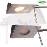 Vloerlamp LED New Bari staal - 10 watt