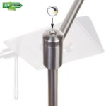 Vloerlamp LED New Bari staal - 10 watt
