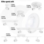 Zwarte plafondlamp 3 spots GU10