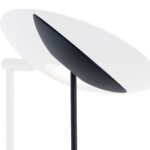 Zwarte staande lamp Rome LED met dimmer