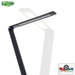 Zwarte staande vloerlamp Volare LED