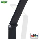Zwarte staande vloerlamp Volare LED