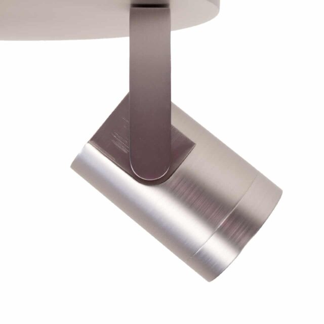 Moderne plafond spot 3 lichts rond