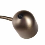 Bronzen staande leeslamp Umbria