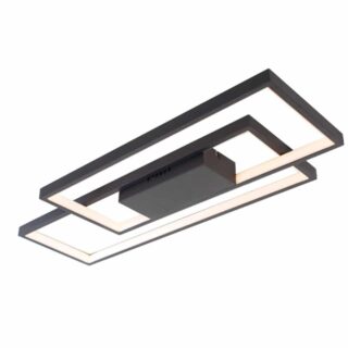 LED Plafondlamp Ophelia mat staal