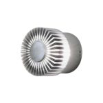 Monza PowerLED wandarmatuur buitenlamp 9cm, 1x 3W