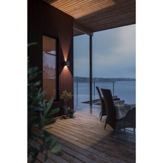 Moderne Buiten Wandlamp Antraciet Verstelbare Lichtbundel Up En Down Led