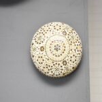 Oosterse mozaïek plafondlamp Flower Design multi colour Ø25cm