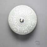 Oosterse mozaïek plafondlamp Turkish Design grijs wit Ø50cm