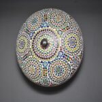 Oosterse mozaïek plafondlamp Turkish Design multi colour Ø25cm
