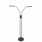 Moderne leeslamp 2 lichts Murcia zwart