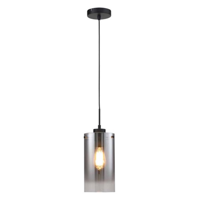 Moderne hanglamp Ventotto smoke glas