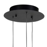 Sierlijke hanglamp Golden Egg 3-lichts rond